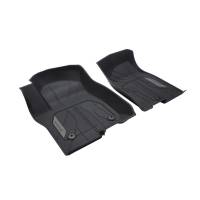 GM Accessories - GM Accessories 84646685 - First-Row Premium All-Weather Floor Liners in Jet Black with Chevrolet Script [2021+ Suburban/Tahoe] - Image 2
