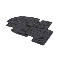 GM Accessories - GM Accessories 23201124 - First And Second-Row Premium All-Weather Floor Mats In Jet Black With Volt Script - Image 4