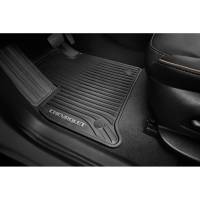 GM Accessories - GM Accessories 84162515 - Front-Row Premium All-Weather Floor Mats in Jet Black with Chevrolet Script [2018-2020 Traverse] - Image 1