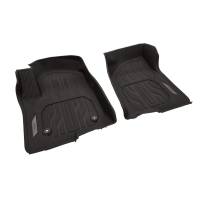 GM Accessories - GM Accessories 84333605 - Front-Row Premium All-Weather Floor Liners in Atmosphere with GMC Logo For Vehicles with Center Console [2019+ Sierra] - Image 3