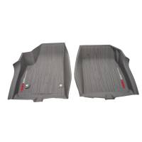 GM Accessories - GM Accessories 84369009 - First-Row Premium All-Weather Floor Liners In Dark Ash Gray With GMC Logo [2017-23 Acadia] - Image 2