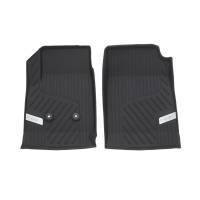 GM Accessories - GM Accessories 84708357 - First-Row Premium All-Weather Floor Liners In Jet Black With Chrome GMC Logo [2022+ Canyon] - Image 2
