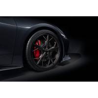 GM Accessories - GM Accessories 84735859 - C8 Corvette 20x11-Inch Aluminum 5-Trident Spoke Rear Wheel in Black - Image 1