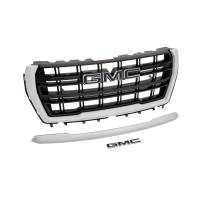 GM Accessories - GM Accessories 84960264 - Grille in Black with Summit White Surround and GMC Logo [2021+ Yukon] - Image 2