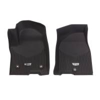 GM Accessories - GM Accessories 84999862 - First Row Premium All Weather Floor Liners in Jet Black with Cadillac Logo [2021+ Escalade] - Image 2