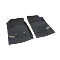 GM Accessories - GM Accessories 84708369 - First-Row Premium All-Weather Floor Liners In Jet Black With Bowtie Logo [2018-2022 Colorado] - Image 3