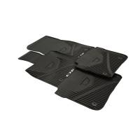 GM Accessories - GM Accessories 84025489 - First And Second-Row Premium All-Weather Floor Mats In Jet Black With Cadillac Logo And CT6 Script - Image 4