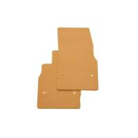 GM Accessories - GM Accessories 84542731 - C8 Corvette First Row Carpeted Floor Mats in Natural Tan with Natural Tan Binding - Image 2