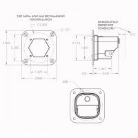 Baja Designs - Baja Designs 381001WT - S1 Flush Mount Spot LED White Baja Designs - Image 2