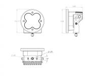 Baja Designs - Baja Designs 537805 - LED Light Pods Wide Cornering Pattern Pair XL R Pro Series Baja Designs - Image 2