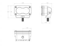 Baja Designs - Baja Designs 547801 - LED Work Light Clear Lens Spot Pattern Pair S2 Sport Baja Designs - Image 2