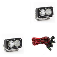 Baja Designs - Baja Designs 547803 - LED Work Light Clear Lens Driving Combo Pattern Pair S2 Sport Baja Designs - Image 1