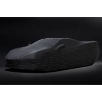 GM Accessories - GM Accessories 84869725 - Corvette C8 Z06 Premium Indoor Car Cover in Black with Embossed 70th Anniversary Logo - Image 1