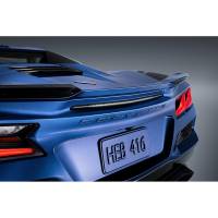 GM Accessories - GM Accessories 84517168 - Corvette C8 Z06 Script Rear Emblem in Elkhart Lake Blue Metallic - Image 2