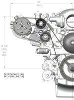 Holley - Holley 20-141Bk - Comp Hi Pass Bkt Kit, Ls/Lt, W/Sd5-Black - Image 4