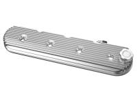 Holley - Holley 241-131 - Vintage Series Finned Ls Valve Covers, Standard Height - Polished - Image 2