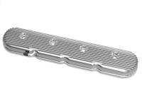 Holley - Holley 241-131 - Vintage Series Finned Ls Valve Covers, Standard Height - Polished - Image 3