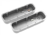 Holley - Holley 241-150 - Tall M/T Valve Covers For Big Block Chevy Engines - Natural Cast Finish - Image 2