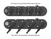 Holley - Holley 241-182 - 2-Piece Finned Valve Cover - Gen Iii/Iv Ls - Satin Black Machined - Image 4