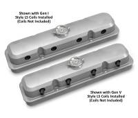 Holley - Holley 241-190 - 2-Piece Pontiac Style Valve Cover - Gen Iii/Iv Ls - Natural - Image 2