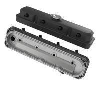 Holley - Holley 241-192 - 2-Piece Pontiac Style Valve Cover - Gen Iii/Iv Ls - Satin Black - Image 6