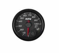 Holley - Holley 26-601 - 2-1/16 Analog Style Oil Pressure Gauge-Black - Image 1