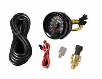 Holley - Holley 26-608 - 2-1/16 Analog Style Fuel Pressure Gauge-Black - Image 2