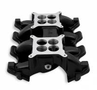 Holley - Holley 300-120Bk - Ls1/Ls2 Dual - Quad Intake Manifold- Black - Image 2