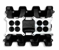 Holley - Holley 300-120Bk - Ls1/Ls2 Dual - Quad Intake Manifold- Black - Image 4