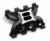 Holley - Holley 300-130Bk - Intake Manifold, Ls1/2/6 Dual-Plane - Black - Image 1