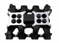 Holley - Holley 300-133Bk - Ls3 Dual-Quad Intake Manifold, Carb - Black - Image 2