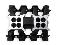 Holley - Holley 300-133Bk - Ls3 Dual-Quad Intake Manifold, Carb - Black - Image 3