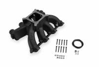 Holley - Holley 300-256Bk - Single Plane Split-Design Race Intake Manifold- Gm Ls1/Ls2/Ls6- Black - Image 3