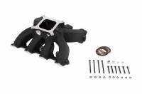 Holley - Holley 300-291Bk - Intake Manifold Ls3 Split Sgl-Pln Carb - Black - Image 2