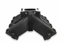 Holley - Holley 300-291Bk - Intake Manifold Ls3 Split Sgl-Pln Carb - Black - Image 13