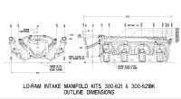 Holley EFI - Holley EFI 300-621 - Kit, Int. Manifold, Ls1 Lo-Ram, Satin - Image 20