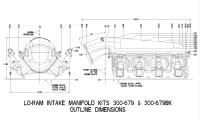 Holley EFI - Holley EFI 300-679 - Ls3 Lo-Ram Manifold Kit, Single Injector - Image 13