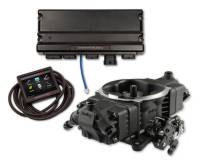 Holley EFI - Holley EFI 550-1029 - Term x stealth 4150, 4 Inj, LS 24X, Black, Trans Controller - Image 1