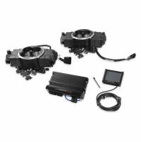 Holley EFI - Holley EFI 550-1075 - Terminator X Stealth 4150 2X4 - Black - Image 1