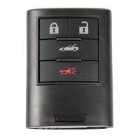 ACDelco - ACDelco 25926480 - 4 Button Keyless Entry Remote Key Fob - Image 1