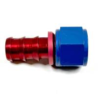 Aeroquip - Aeroquip Fcm1515 - 12 Socketless S.A.E. 37° (Jic/An) Straight Fitting - Red/Blue Anodized Aluminum - Image 2