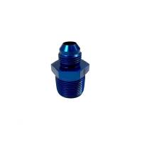 Aeroquip - Aeroquip Fcm2372 - 08 Male An X 3/4" Male Pipe Straight Adapter - Blue Anodized Aluminum - Image 1