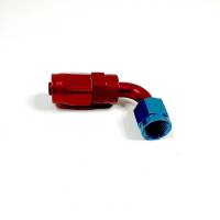 Aeroquip - Aeroquip Fcm4032 - 06 Reusable S.A.E. 37° (Jic/An) Swivel 90° Elbow Fitting - Red/Blue Anodized Aluminum - Image 2