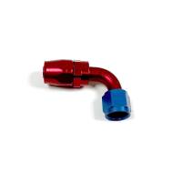 Aeroquip - Aeroquip Fcm4034 - 10 Reusable S.A.E. 37° (Jic/An) Swivel 90° Elbow Fitting - Red/Blue Anodized Aluminum - Image 1