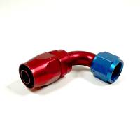 Aeroquip - Aeroquip Fcm4034 - 10 Reusable S.A.E. 37° (Jic/An) Swivel 90° Elbow Fitting - Red/Blue Anodized Aluminum - Image 2