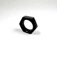 Aeroquip - Aeroquip Fcm5105 - 12 Locknut - Black Anodized Aluminum - Image 1