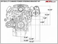 ICT Billet - ICT Billet 551129-2 - LT1 Gen V - Camaro Power Steering Pump Bracket - Image 11