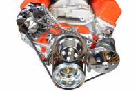 ICT Billet - ICT Billet 551476 - SBC Billet Adjustable Alternator Power Steering Bracket Kit LWP Chevy Small Block - Image 5