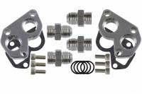 ICT Billet - ICT Billet 551564 - LS Remote Mount Water Pump Adapters w/ -12AN Fittings - Image 6