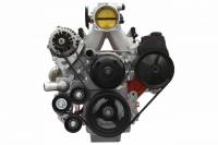 ICT Billet - ICT Billet 551565LS0WP-3 - LS Truck Turbo - Alternator / Power Steering Bracket Kit for LS1 LS3 Water Pump - Image 1